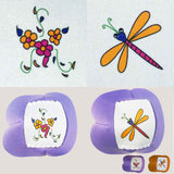 Flowers & Dragonfly (Classic)